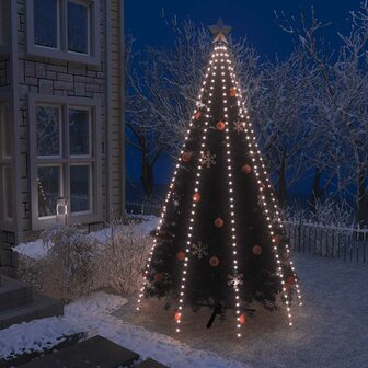 Kerstboomverlichting met 400 LED&#039;s net 400 cm