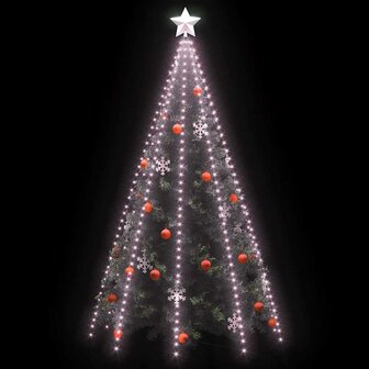Kerstboomverlichting met 400 LED&#039;s net 400 cm