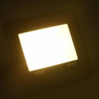 Spotlights 2 st LED 30 W warmwit