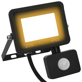 Spotlight met sensor LED 20 W warmwit