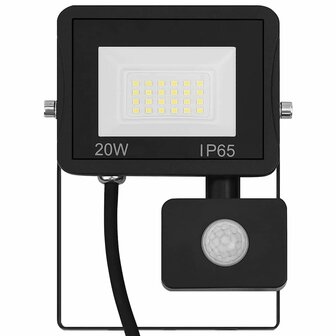 Spotlight met sensor LED 20 W warmwit