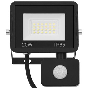 Spotlight met sensor LED 20 W warmwit