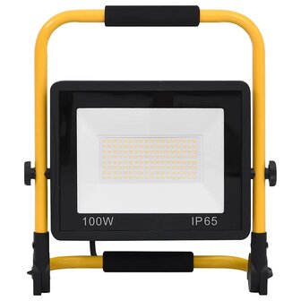Spotlight met handvat LED 100 W koudwit