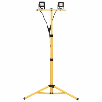 Spotlight met statief LED 2x10 W warmwit
