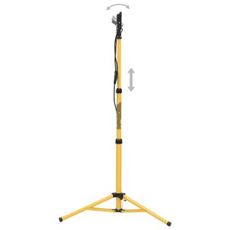 Spotlight met statief LED 2x50 W warmwit