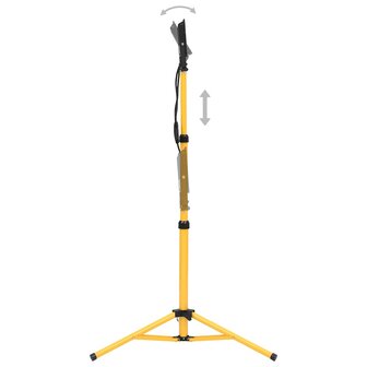 Spotlight met statief LED 2x50 W koudwit