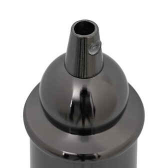 Lamphouders 2 st glanzend zwart E27
