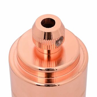 Lamphouders 2 st ros&eacute;goud E27