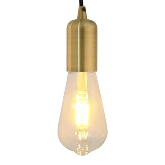 Lamphouders 2 st brons E27