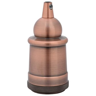 Lamphouders 2 st rood brons E27