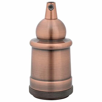 Lamphouders 2 st rood brons E27