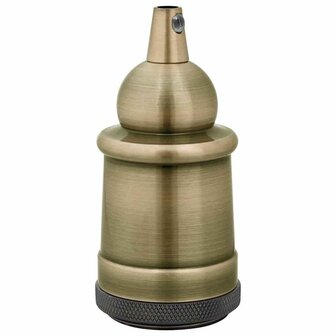 Lamphouders 2 st brons E27