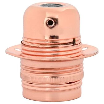 Lamphouders 2 st ros&eacute;goud E27