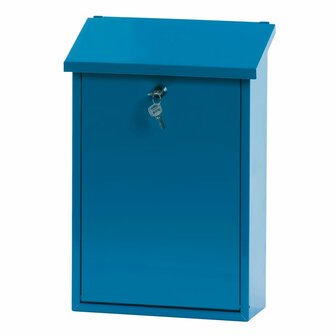 Brievenbus Toledon blauw