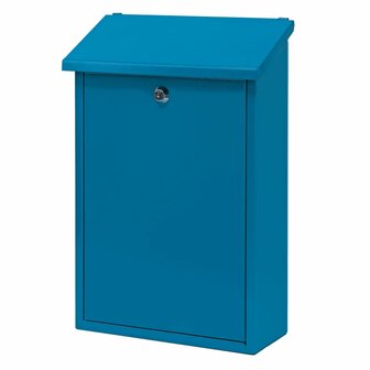 Brievenbus Toledon blauw