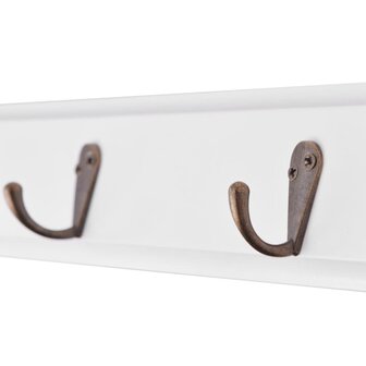 Kapstok barokstijl MDF wit