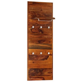 Kapstok 118x40 cm massief acaciahout