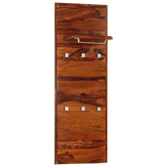 Kapstok 118x40 cm massief acaciahout