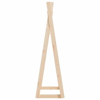Kledingrek 100x45x150 cm massief grenenhout