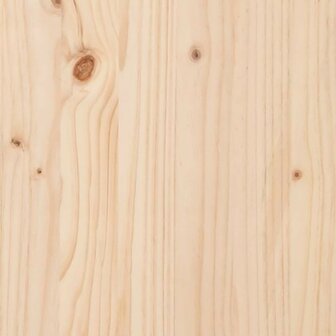 Kledingrek 100x45x150 cm massief grenenhout