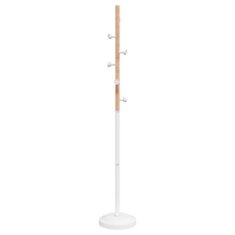 Kapstok 177 cm gepoedercoat ijzer wit