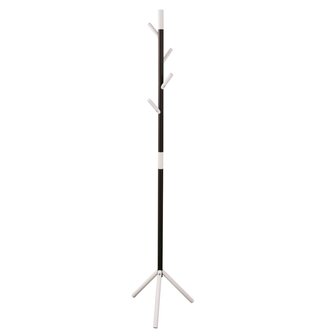 Kapstok Linair staand met 4 haken 180 cm wit