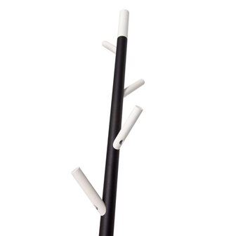 Kapstok Linair staand met 4 haken 180 cm wit