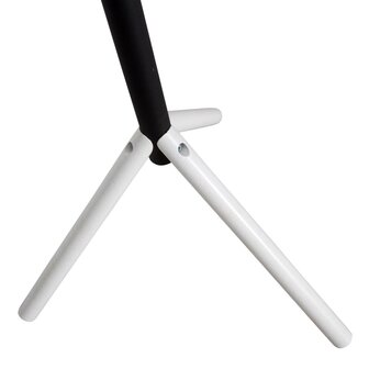 Kapstok Linair staand met 4 haken 180 cm wit