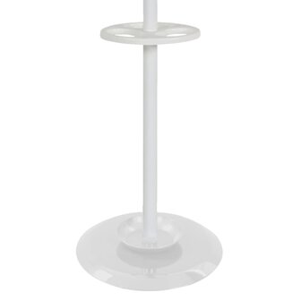 Kapstok staand met 8 haken Porcelain 178 cm wit
