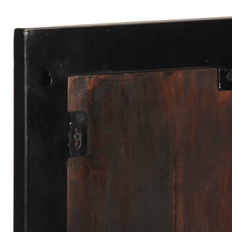 Kapstok 40x2x80 cm massief gerecycled hout meerkleurig