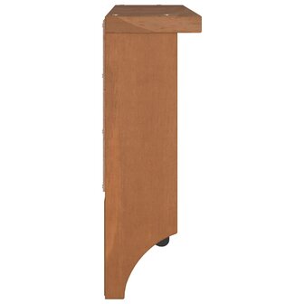 Wandkapstok SANDNES 45x12x35 cm massief grenenhout