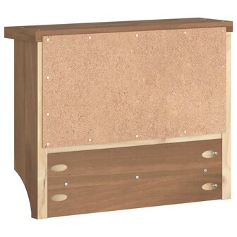 Wandkapstok SANDNES 45x12x35 cm massief grenenhout