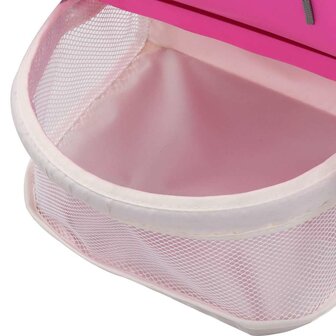 Kinderstoel hoog roze en grijs