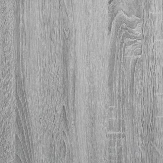 3-delige Kaptafelset bewerkt hout grijs sonoma eikenkleurig