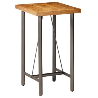 Barset massief gerecycled teakhout 3-delig