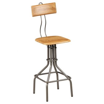Barset massief gerecycled teakhout 3-delig