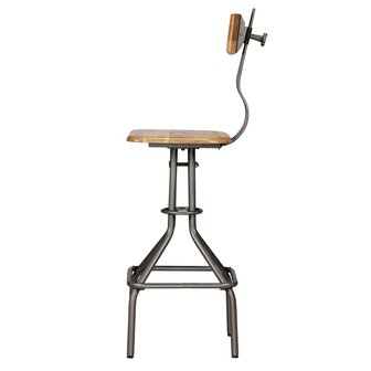 Barset massief gerecycled teakhout 3-delig