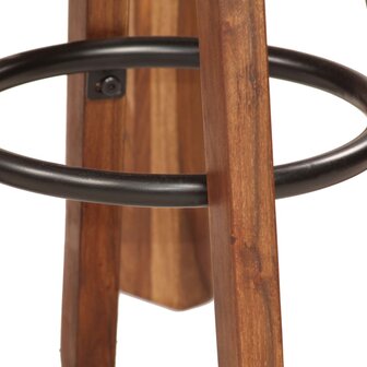 5-delige Barset 115x56x107 cm massief hout
