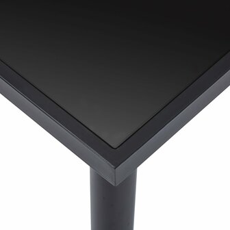 5-delige Eethoek kunstsu&egrave;de grijs