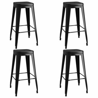 5-delige Barset wit en zwart