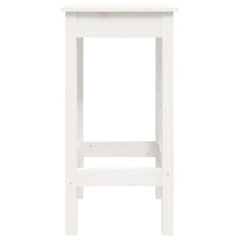 3-delige Barset massief grenenhout wit