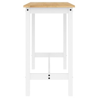 5-delige Barset massief grenenhout wit