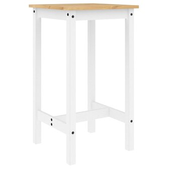 3-delige Barset massief grenenhout wit