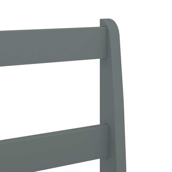 4-delige Eetset Panama massief grenenhout grijs
