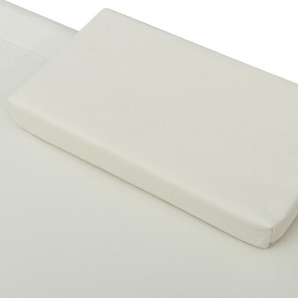 Tuinbed 200x90 cm staal cr&egrave;me
