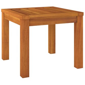 Tuinkrukjes 2 st met kussens 40x40x42 cm massief acaciahout