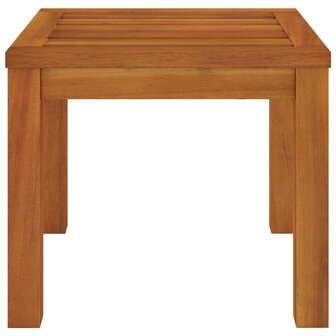 Tuinkrukjes 2 st met kussens 40x40x42 cm massief acaciahout
