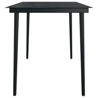 5-delige Tuinset zwart