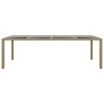 11-delige Tuinset poly rattan beige