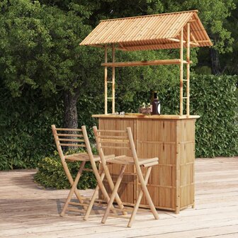 3-delige Barset bamboe
